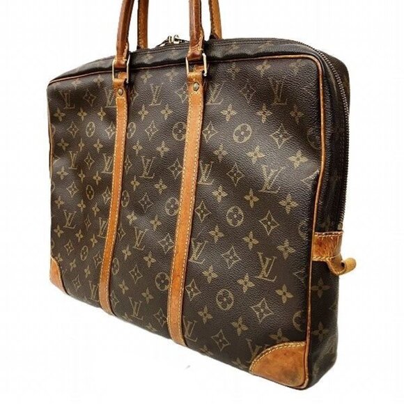 Louis Vuitton Monogram Porte Documents Voyage Bag Handbag - Picture 6 of 9